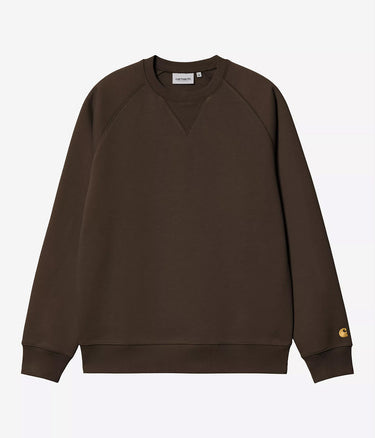 CARHARTT WIP CHASE SWEATSHIRT I033660 TOBACCO
