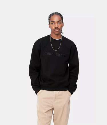 CARHARTT WIP CARHARTT SWEATSHIRT I030546 BLACK