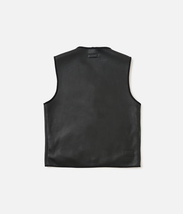 UNIVERSAL WORKS MILITARY LINER JACKET 33726 NOT SHEARLING BLACK