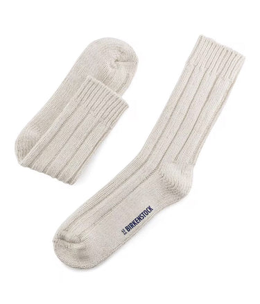 BIRKENSTOCK COTTON TWIST SOCKS 1032041 OFF WHITE