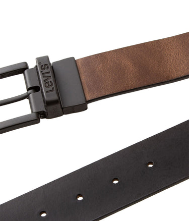 LEVI'S LM BELT REVERISBLE 38018-0021 BLACK CAVIAR
