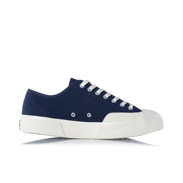 SUPERGA ARTIFACT 2432 WORKS LOW CUT COTTON CANVAS NAVY OFF WHITE