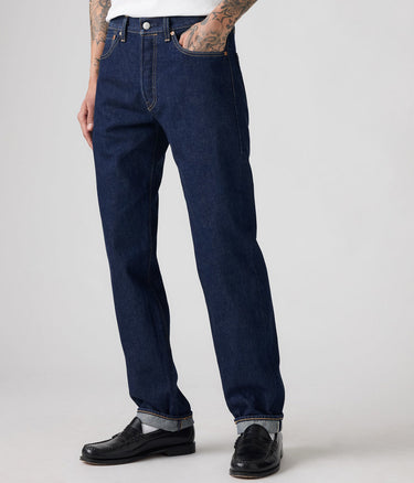 LEVI'S 501 ORIGINAL SELVEDGE DENIM 00501-3683 BLUE RINSED