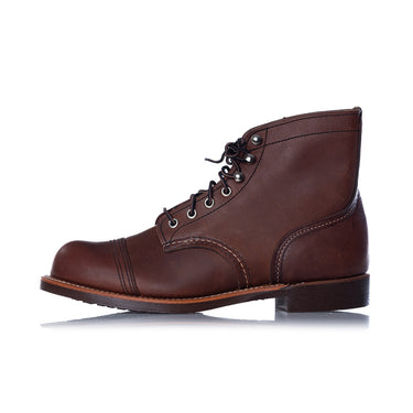 RED WING IRON RANGER 8111 MADE IN USA AMBER