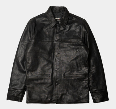 Schott NY Black LC Brakeman Lambskin Leather Jacket