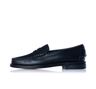 SEBAGO CITYSIDES CLASSIC DAN WAXY BLACK PENNY LOAFER