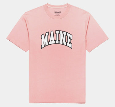 SEBAGO DOCKSIDES DANFORTH T-SHIRT MAINE PINK