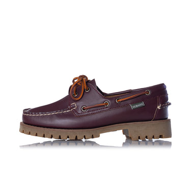 SEBAGO CAMPSIDES WOMENS RANGER MOC SOFT GARNET