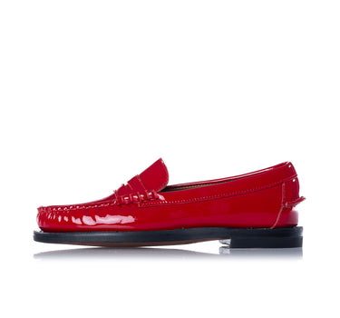 SEBAGO CITYSIDES CLASSIC DAN PATENT LEATHER WOMAN 731283W RED