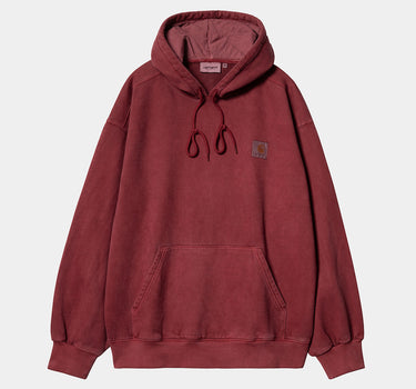 CARHARTT WIP VISTA SWEATSHIRT I029523 SCARLET GARMENT DYED