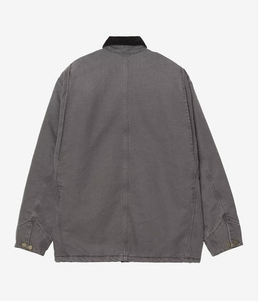 CARHARTT WIP OG CHORE COAT I035613 GRAPHITE BLACK STONE CANVAS