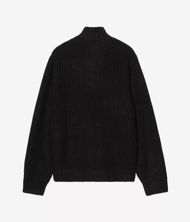 CARHARTT WIP DETROIT HALF ZIP SWEATER I035398 BLACK