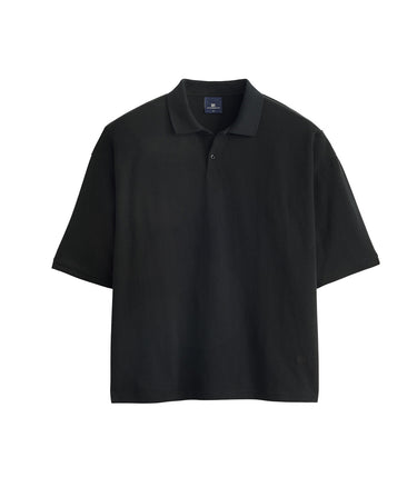 LEVI'S BLUE TAB CROPPED POLO 004TK-0001 JET BLACK