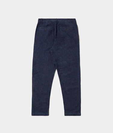 UNIVERSAL WORKS MILITARY CHINO 33651 FUTURE DENIM INDIGO