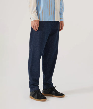 UNIVERSAL WORKS MILITARY CHINO 33651 FUTURE DENIM INDIGO