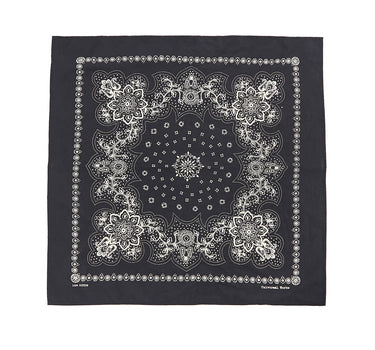 UNIVERSAL WORKS NECKERCHIEF CLASSIC BANDANA 00159 BLACK