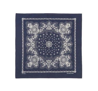 UNIVERSAL WORKS NECKERCHIEF CLASSIC BANDANA 00159 NAVY