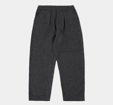 UNIVERSAL WORKS OXFORD PANT LEVISHAM WOOL MIX 31157 BLACK