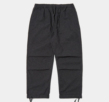 UNIVERSAL WORKS PARACHUTE PANT CARBON COTTON CHARCOAL