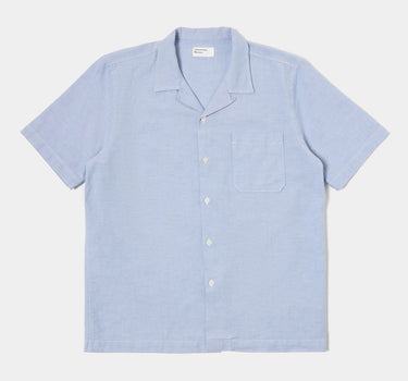 UNIVERSAL WORKS ROAD SHIRT JPN OXFORD COTTON SKY