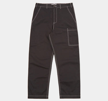 UNIVERSAL WORKS TWILL COVERALL PANT BLACK