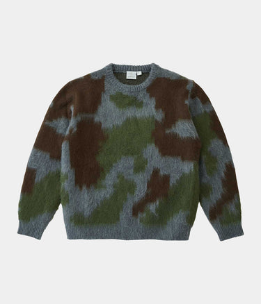 GRAMICCI MOHAIR SWEATER G5FU-J024 JUNGLE DIGI CAMO