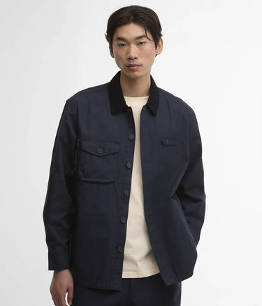 BARBOUR HERITAGE+ ENDURANCE RIPSTOP OVERSHIRT MOS0462NY91 NAVY