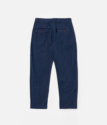 UNIVERSAL WORKS SUPER CHINO WORK DENIM 33151 INDIGO