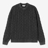 CARHARTT WIP CARTER SWEATER I035179 SCHWARZ STÜCKGEFÄRBT - Shoelosophy