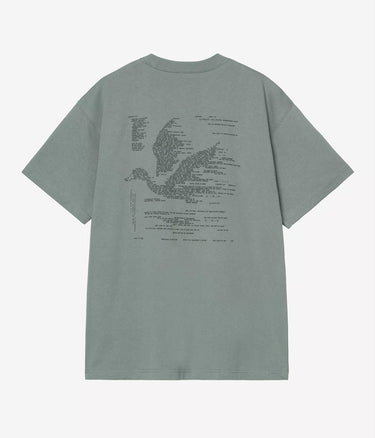 CARHARTT WIP PUNCHED T-SHIRT I036006 VELVET GREEN