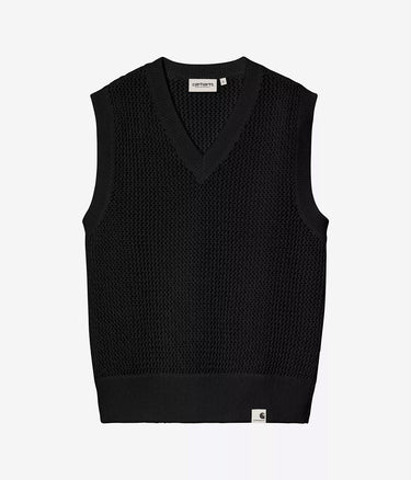 CARHARTT WIP WOMENS STOCKTON VEST I036852 BLACK