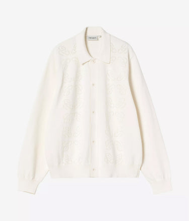 CARHARTT WIP WOMENS SIGNET CARDIGAN I036173 WAX