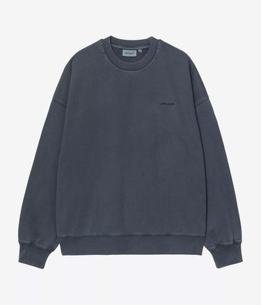 CARHARTT WIP BENTON SWEATSHIRT I035436 CARBON GARMENT DYED