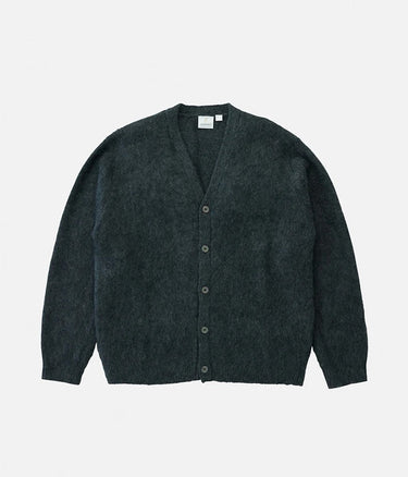 GRAMICCI MOHAIR CARDIGAN G5FU-J025 CHARCOAL UNISEX