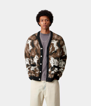 CARHARTT WIP MERTON CARDIGAN I035391 WILD DOG JACQUARD