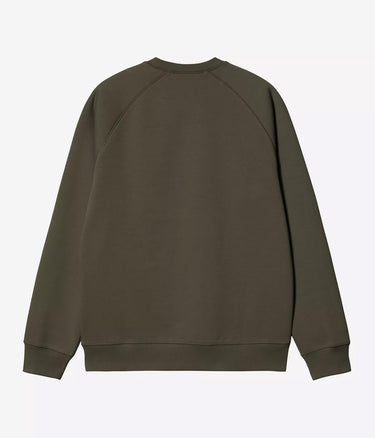CARHARTT WIP CHASE SWEATSHIRT I033660 OLIVE