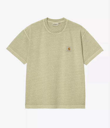 CARHARTT WIP NELSON T-SHIRT I029949 GENTLE GREEN GARMENT DYED