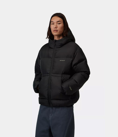 CARHARTT WIP ARDON JACKET I037130 BLACK SHADY GREY