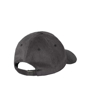 CARHARTT WIP HARLEM CAP I026890 CORDUROY GRAPHITE
