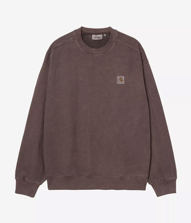 CARHARTT WIP VISTA SWEATSHIRT I029522 PALISANDER GARMENT DYED