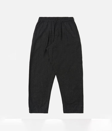 UNIVERSAL WORKS OXFORD PANT 33147 SALT N PEPPER TWEED BLACK