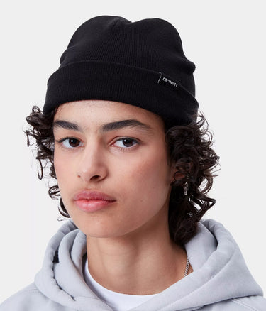 CARHARTT WIP SCRIPTER BEANIE I033358 BLACK