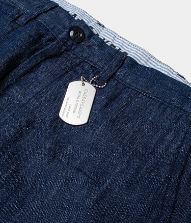 CHESAPEAKE'S DENIM SELVEDGE CHINO PROVIDENCE RINSED INDIGO