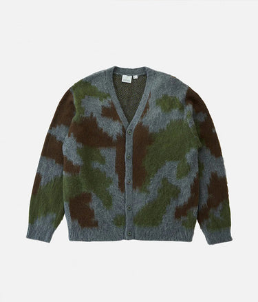 GRAMICCI MOHAIR CARDIGAN G5FU-J025 JUNGLE DIGI CAMO
