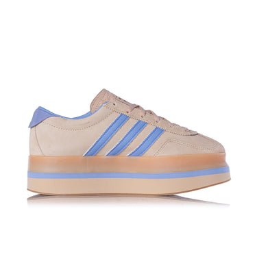 ADIDAS WOMENS GAZELLE STACK JS3927 HALO BLUE BEIGE