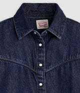 LEVI'S FEMME LOGAN TENCEL SHACKET 005DW-0000 TENCEL DARK NIGHTS - Shoelosophy