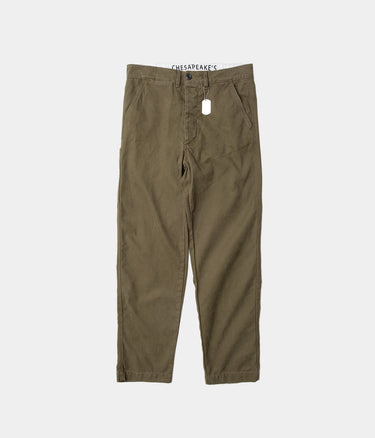 CHESAPEAKE'S WORK PANT CANVAS LAFONT ARMY GREEN