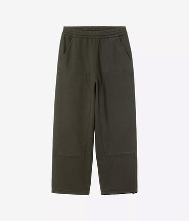 CARHARTT WIP DOUBLE KNEE SWEATPANT I035546 OLIVE STONE WASHED