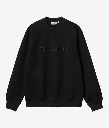 CARHARTT WIP CARHARTT SWEATSHIRT I030546 BLACK