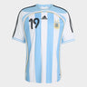 ADIDAS AFA ARGENTINA 2006 MESSI HOME JERSEY JN3708 BLANC - Shoelosophy